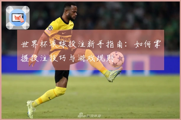 世界杯滚球投注新手指南：如何掌握投注技巧与游戏规则