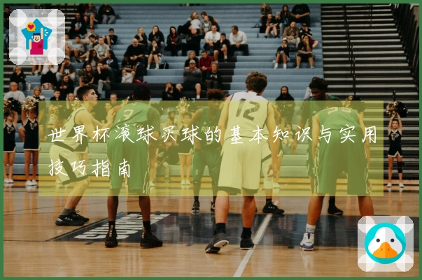 世界杯滚球买球的基本知识与实用技巧指南